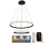 LED pendel dæmpbar LED/75W/230V 3000-6500K + fjernbetjening