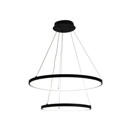 LED pendel dæmpbar LED/75W/230V 3000-6500K diameter 60 cm + fjernbetjening