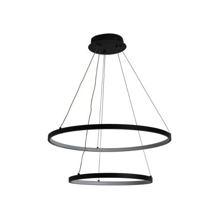 LED pendel dæmpbar LED/75W/230V 3000-6500K diameter 60 cm + fjernbetjening