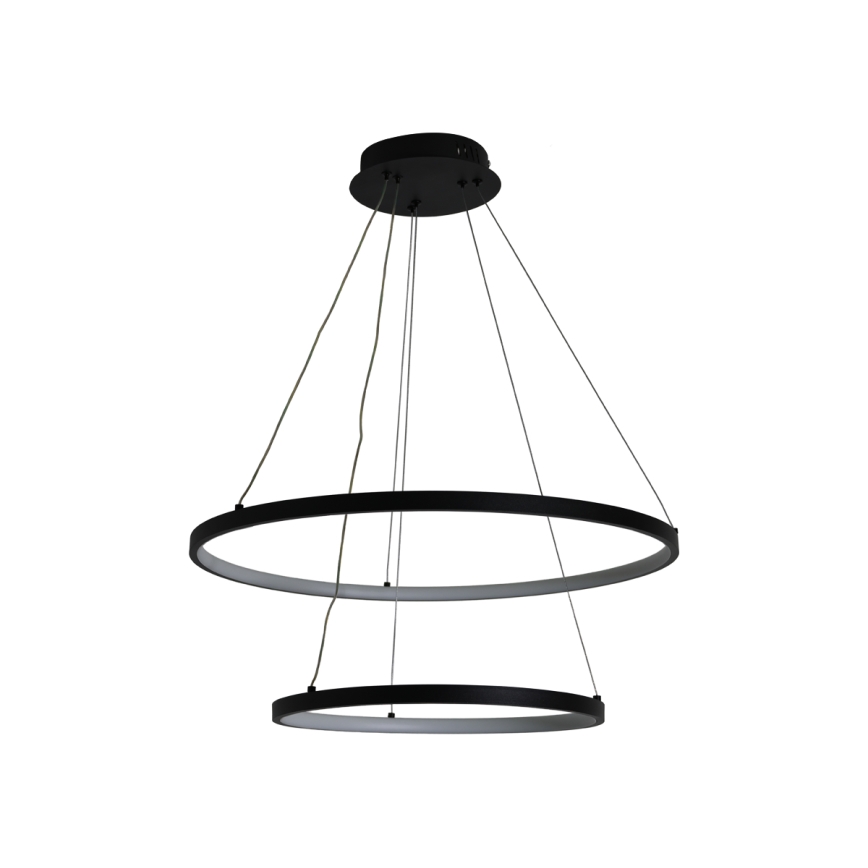 LED pendel dæmpbar LED/75W/230V 3000-6500K diameter 60 cm + fjernbetjening