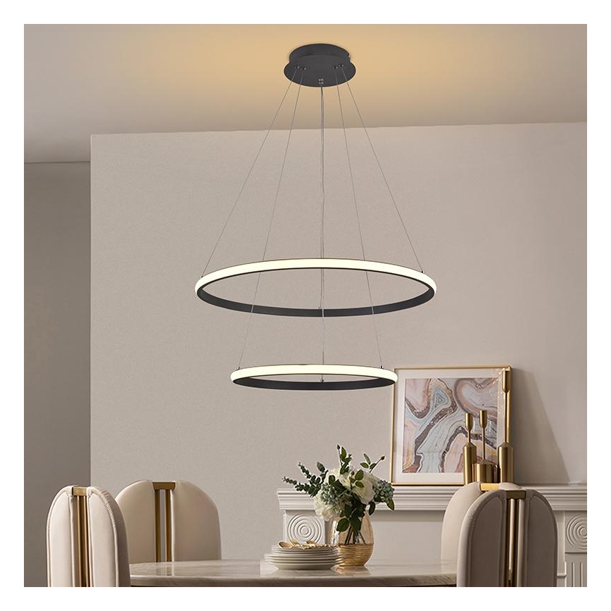 LED pendel dæmpbar LED/75W/230V 3000-6500K + fjernbetjening