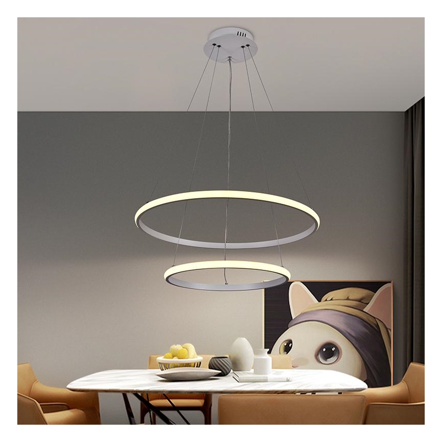 LED pendel dæmpbar LED/75W/230V 3000-6500K + fjernbetjening