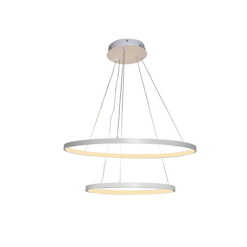 LED pendel dæmpbar LED/75W/230V 3000-6500K diameter 60 cm + fjernbetjening
