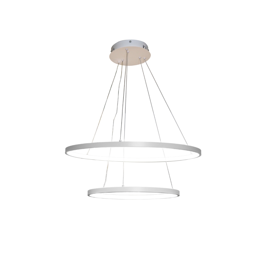 LED pendel dæmpbar LED/75W/230V 3000-6500K diameter 60 cm + fjernbetjening