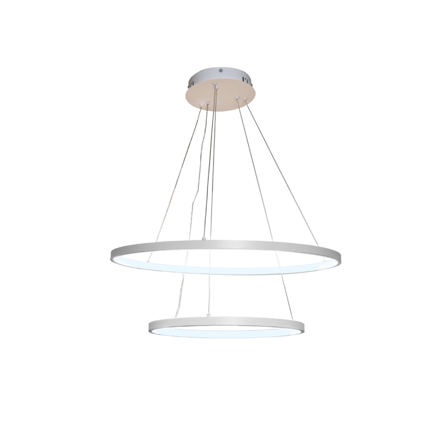LED pendel dæmpbar LED/75W/230V 3000-6500K diameter 60 cm + fjernbetjening
