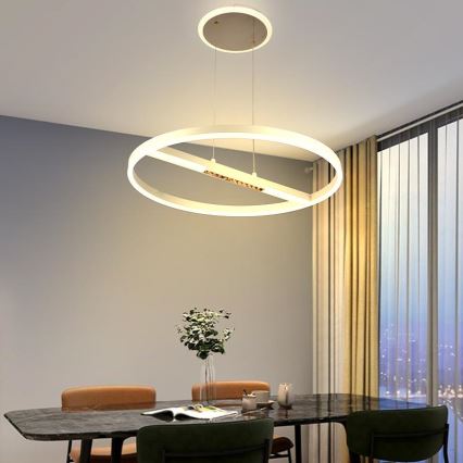 LED pendel dæmpbar LED/75W/230V 3000-6500K + fjernbetjening
