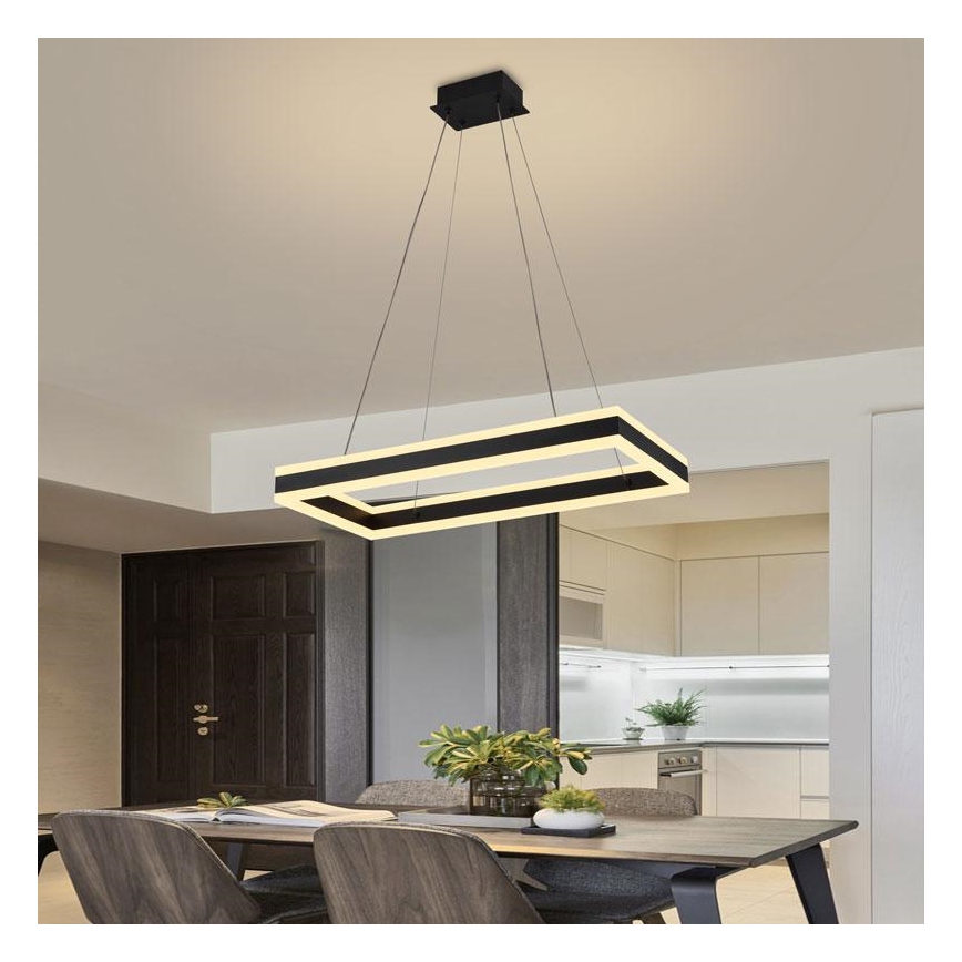 LED pendel dæmpbar LED/80W/230V 3000-6500K + fjernbetjening