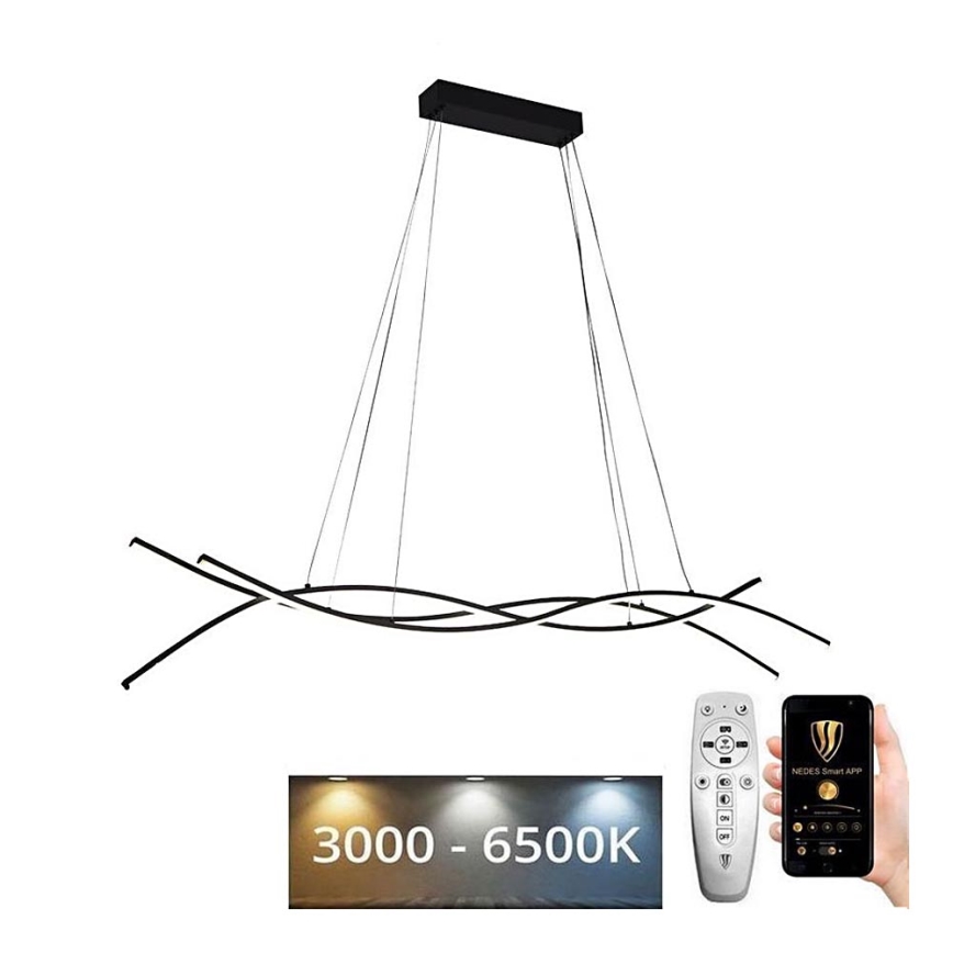 LED pendel dæmpbar LED/80W/230V 3000-6500K + fjernbetjening