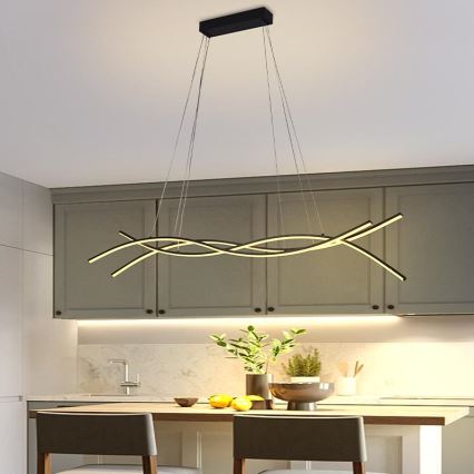 LED pendel dæmpbar LED/80W/230V 3000-6500K + fjernbetjening