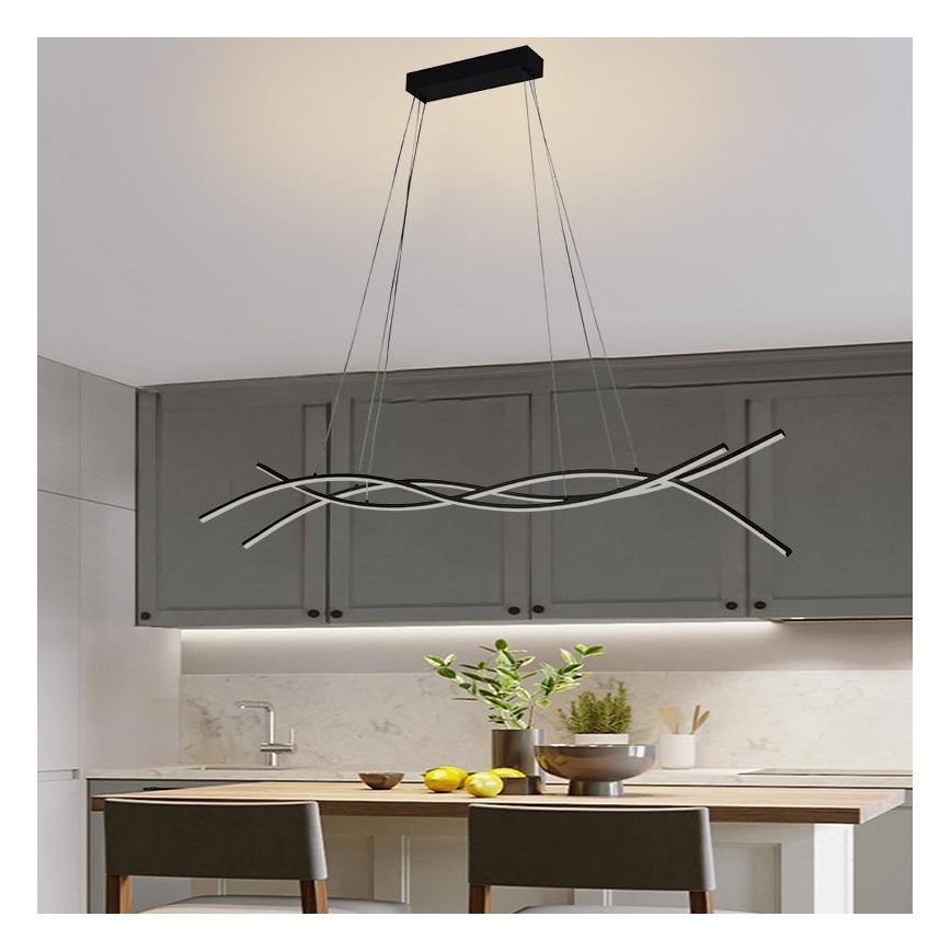 LED pendel dæmpbar LED/80W/230V 3000-6500K + fjernbetjening
