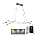 LED pendel dæmpbar LED/80W/230V 3000-6500K + fjernbetjening