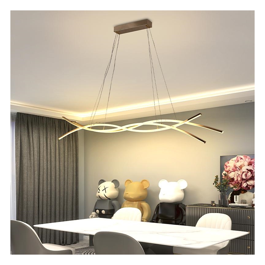 LED pendel dæmpbar LED/80W/230V 3000-6500K + fjernbetjening