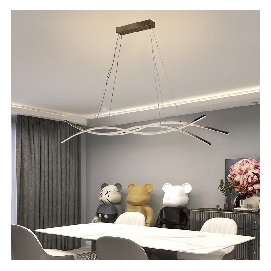 LED pendel dæmpbar LED/80W/230V 3000-6500K + fjernbetjening