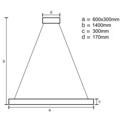 LED krystalpendel dæmpbar LED/80W/230V 3000-6500K guldfarvet + fjernbetjening