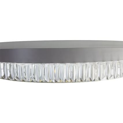 LED Dæmpbar krystal pendel på snor LED/80W/230V 3000-6500K hvid + fjernbetjening