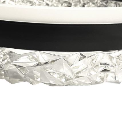 LED pendel dæmpbar LED/80W/230V 3000-6500K sort + fjernbetjening