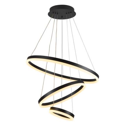 LED pendel dæmpbar LED/85W/230V 3000-6500K diameter 60 cm + fjernbetjening