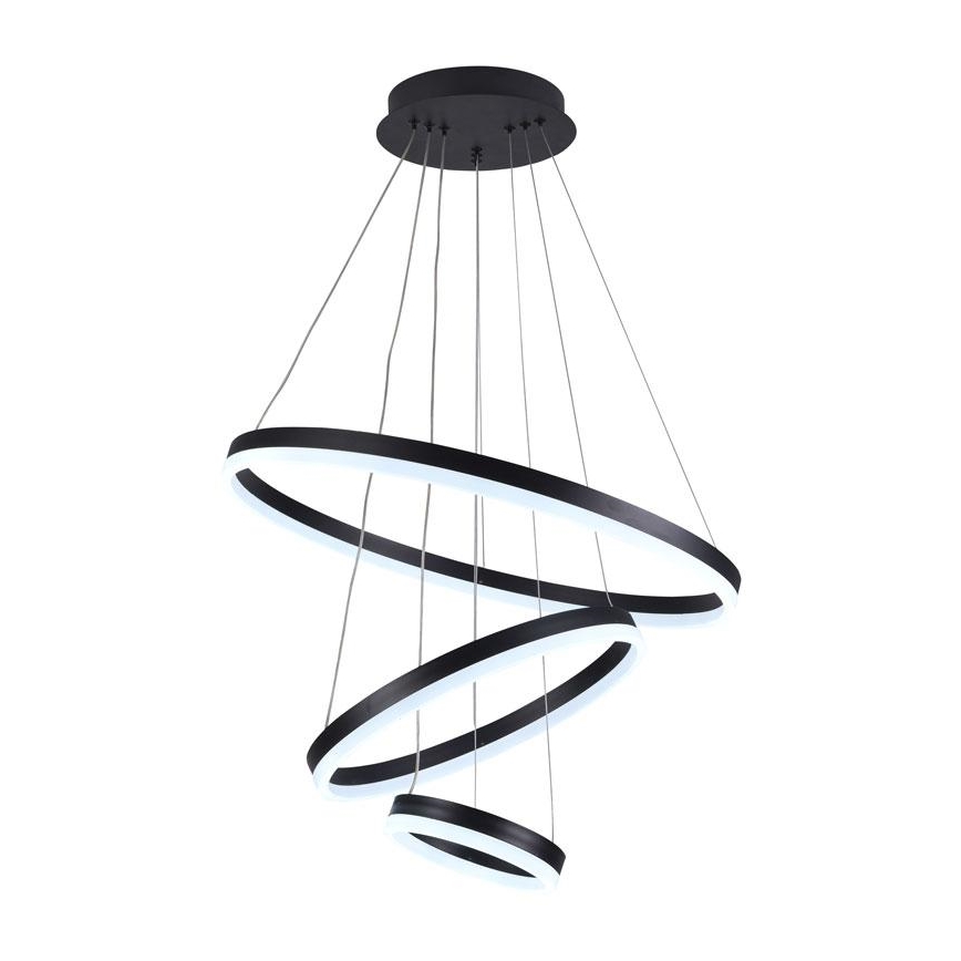 LED pendel dæmpbar LED/85W/230V 3000-6500K diameter 60 cm + fjernbetjening