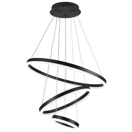 LED pendel dæmpbar LED/85W/230V 3000-6500K diameter 60 cm + fjernbetjening