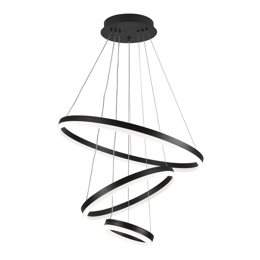 LED pendel dæmpbar LED/85W/230V 3000-6500K diameter 60 cm + fjernbetjening