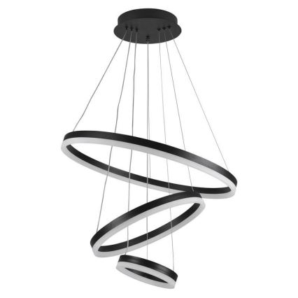 LED pendel dæmpbar LED/85W/230V 3000-6500K diameter 60 cm + fjernbetjening
