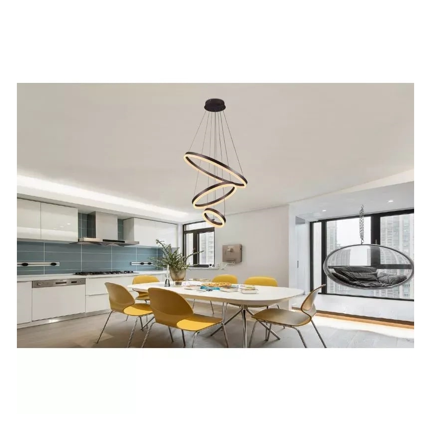 LED pendel dæmpbar LED/85W/230V 3000-6500K + fjernbetjening