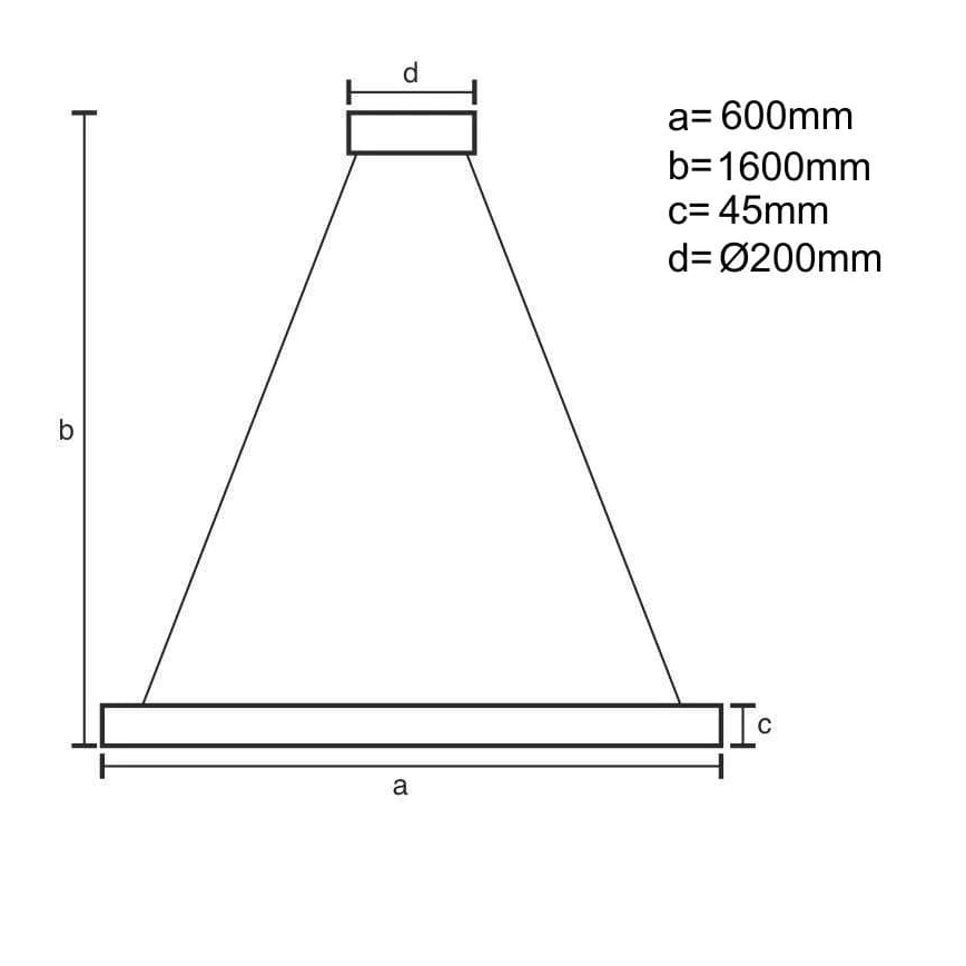 LED pendel dæmpbar LED/85W/230V 3000-6500K + fjernbetjening