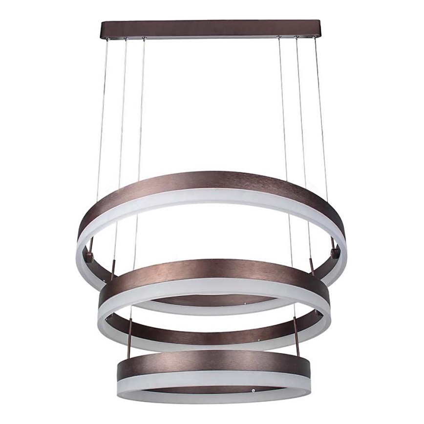 LED pendel dæmpbar LED/86W/230V 3000K brun