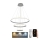 LED pendel dæmpbar LED/90W/230V 3000-6500K diameter 60 cm + fjernbetjening