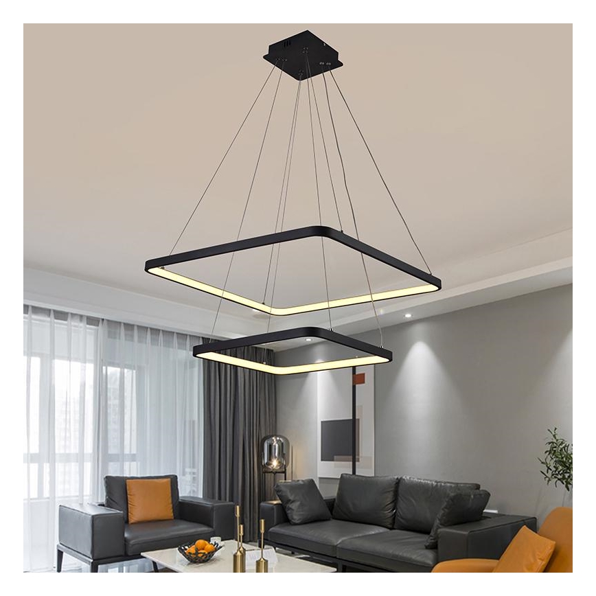 LED pendel dæmpbar LED/90W/230V 3000-6500K + fjernbetjening