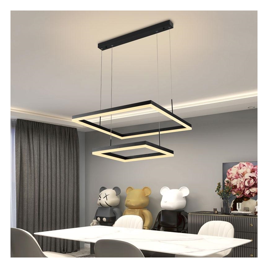 LED pendel dæmpbar LED/90W/230V 3000-6500K + fjernbetjening