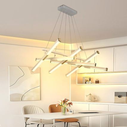 LED pendel dæmpbar LED/90W/230V 3000-6500K + fjernbetjening
