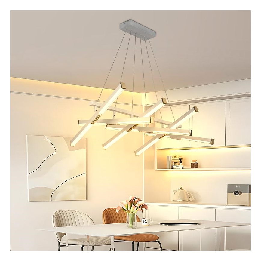 LED pendel dæmpbar LED/90W/230V 3000-6500K + fjernbetjening
