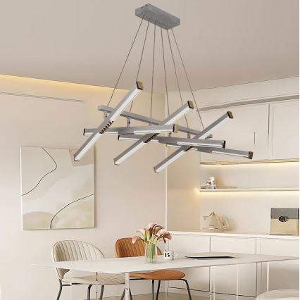 LED pendel dæmpbar LED/90W/230V 3000-6500K + fjernbetjening