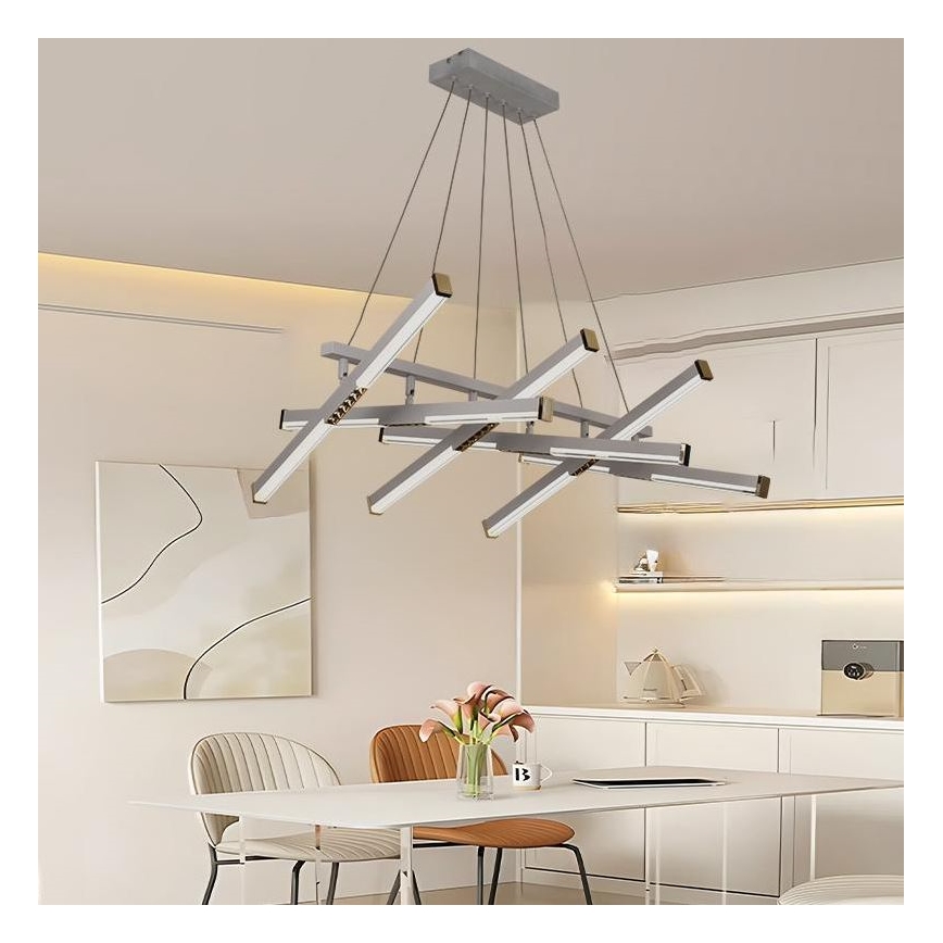 LED pendel dæmpbar LED/90W/230V 3000-6500K + fjernbetjening