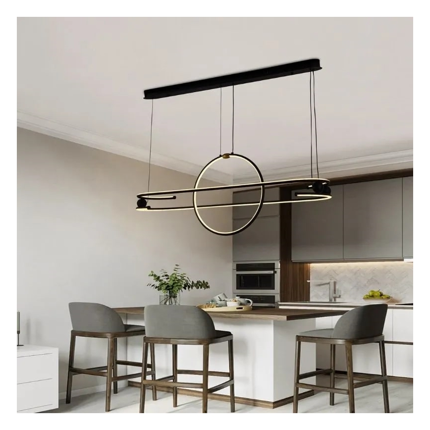 LED pendel dæmpbar LED/95W/230V 3000-6500K + fjernbetjening