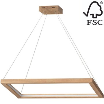 LED pendel dæmpbar LEGNO LED/31,5W/230V eg – FSC certificeret