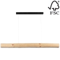 LED pendel dæmpbar LUCAS LED/33W/230V fyrretræ - FSC-certificeret