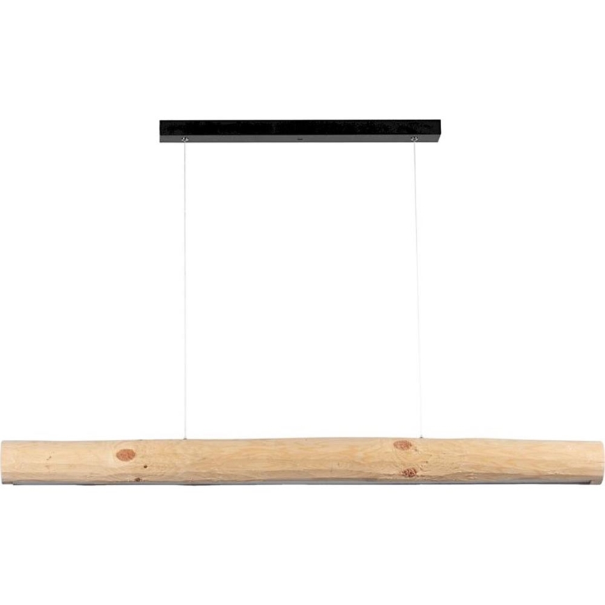 LED pendel dæmpbar LUCAS LED/33W/230V fyrretræ