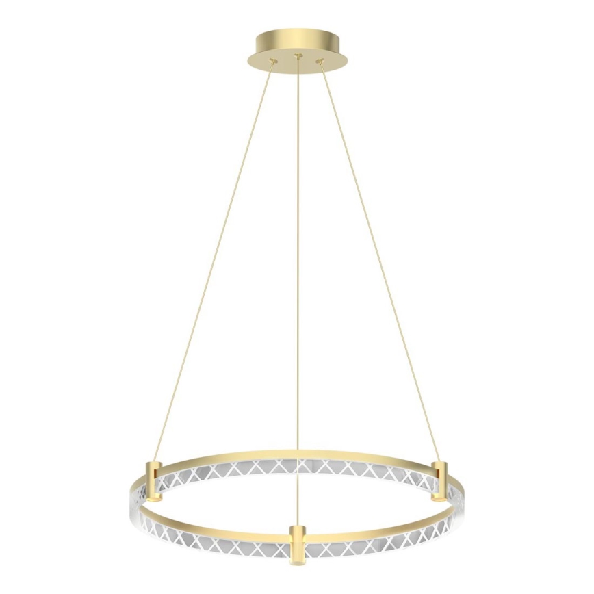 LED pendel ELEGANCE LED/36W/230V diameter 60 cm guldfarvet