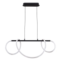 LED pendel EMMA LED/38W/230V sort