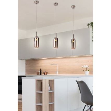 LED pendel FIUGGI LED/6W/230V grå
