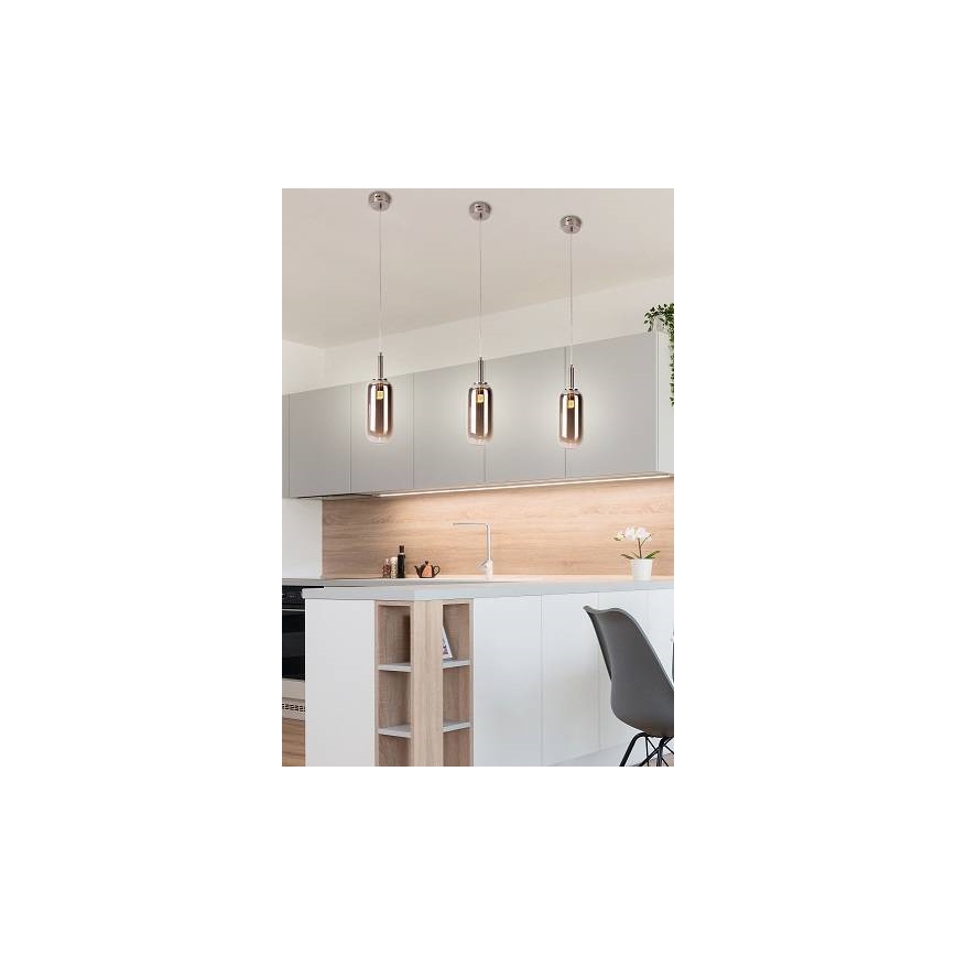 LED pendel FIUGGI LED/6W/230V grå