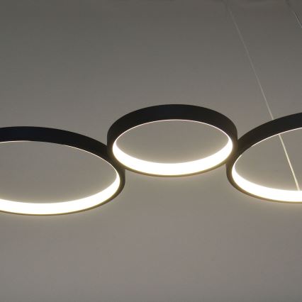 LED pendel FLAMENCO LED/42W/230V 4000K sort