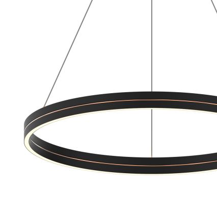 LED pendel GRAVITY LED/36W/230V sort