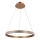 LED pendel HASHIM LED/34W/230V diameter 60 cm kobber