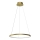 LED pendel HOOP LED/27W/230V diameter 50 cm 4000K guldfarvet