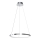 LED pendel HOOP LED/27W/230V diameter 50 cm 4000K skinnende krom