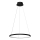 LED pendel HOOP LED/27W/230V diameter 50 cm 4000K sort