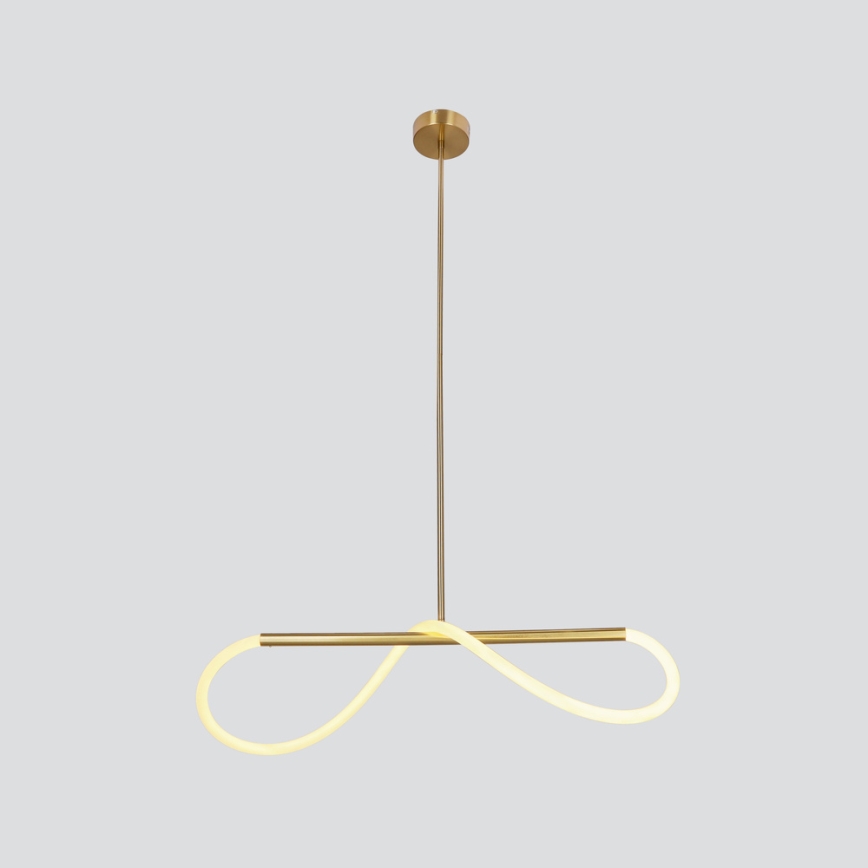 LED Pendel i guld SUPREME LED/22W/230V 100 cm